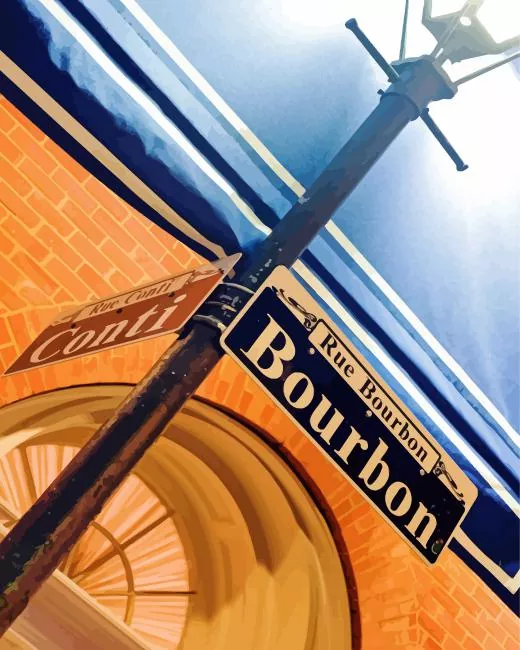 The bourbon street Diamond Paints The Bourbon Street Diamond Painting