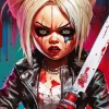 Tiffany Bride Of Chucky Diamond Painting