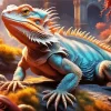 Bearded Dragon Diamond Painting