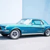 Blue 60s Ford Mustang Diamond Painting