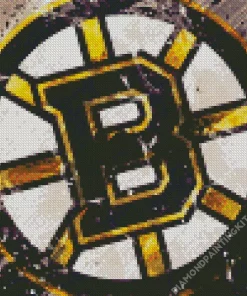 Boston Bruins Logo Diamond Painting