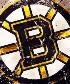 Boston Bruins Logo Diamond Painting