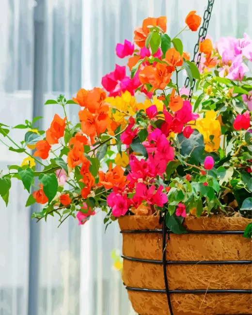 bougainvillea plant Diamond Paintings Bougainvillea Plant Diamond Painting