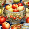 Bowl Of Fruit Diamond Painting