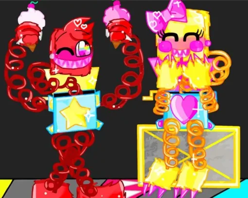 Boxy Boo And Box She Boo Diamond Painting