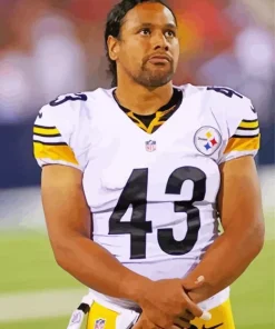 Brandon Polamalu Diamond Painting