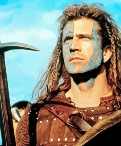 Braveheart William Wallace Face Diamond Painting