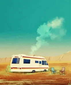Breaking Bad Rv Art Diamond Painting