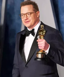 Brendan Fraser Oscar Nominations Diamond Painting