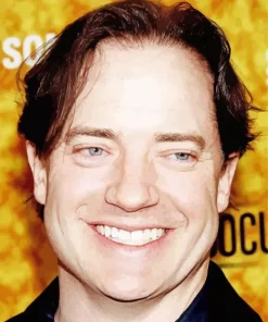 Brendan Fraser Smiling Diamond Painting