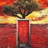 Brick Red Door Diamond Painting