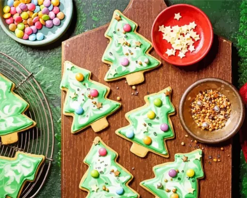 Christmas Cookies Diamond Painting