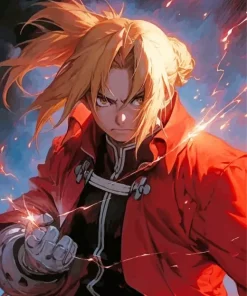 Cool Edward Elric Art Diamond Painting