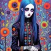 Cool Goth Girl Diamond Painting