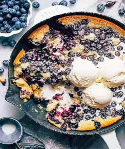 Cream Cheese Blueberry Diamond Painting