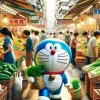 Cute Doraemon Diamond Painting