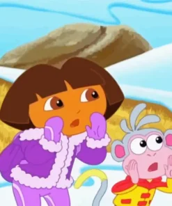 Dora Snow Diamond Painting