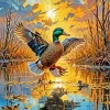 Duck Hunting Art Diamond Painting