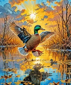 Duck Hunting Art Diamond Painting