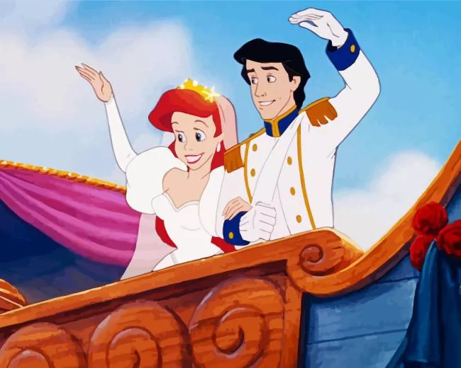 eric and ariel wedding Diamond Dotz Eric And Ariel Wedding Diamond Painting