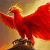 Fawkes The Phoenix Diamond Painting