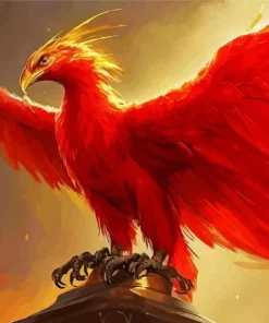 Fawkes The Phoenix Diamond Painting