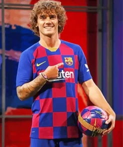 Fc Barcelona Griezmann Diamond Painting