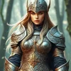 Female Elven Warrior Art Diamond Painting