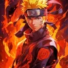 Fire Naruto Diamond Painting