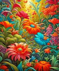 Floral Garden Diamond Painting