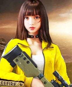 Free Fire Kelly Diamond Painting