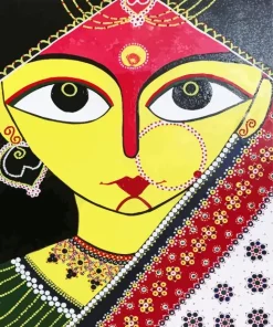 Indian Folk Art Diamond Painting