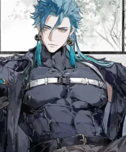 Jiyan Wuthering Waves Diamond Painting