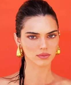Kendall Jenner Diamond Painting