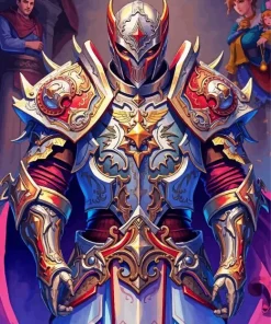 Knight Armor Anime Diamond Painting