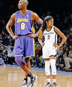 Kobe And Gigi Diamond Painting