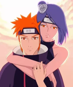 Konan And Yahiko Diamond Painting
