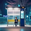 Korean Bus Stop Diamond Painting