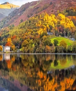 Lake District In The Autumn Diamond Painting