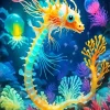 Leafy Sea Dragon Art Diamond Painting