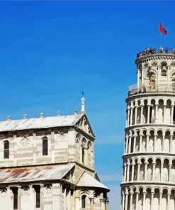 Leaning Tower Of Pisa Diamond Painting