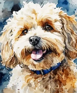 Maltipoo Diamond Painting
