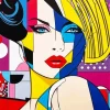 Pop Art Lady Diamond Painting