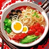 Ramen Bowl Diamond Painting