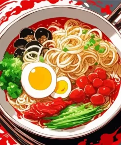 Ramen Bowl Diamond Painting