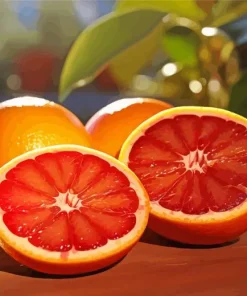 Red Orange Fruit Diamond Painting