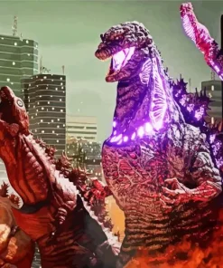 Shin Godzilla Diamond Painting