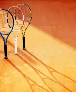 Tennis Rackets Diamond Painting