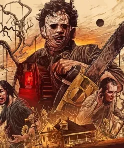 Texas Chainsaw Massacre Diamond Painting