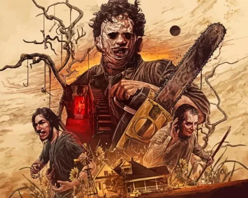 Texas Chainsaw Massacre Diamond Painting